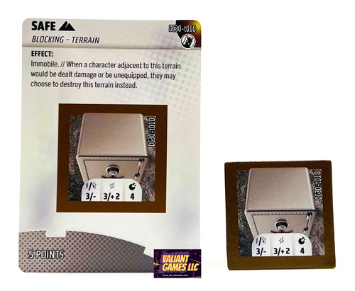 Heroclix safe dc30 t010 w - dc,